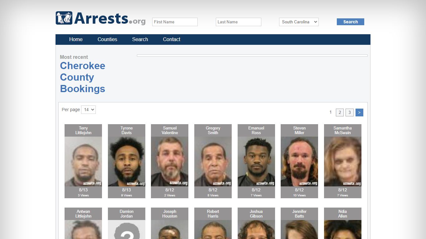 Cherokee County Arrests and Inmate Search